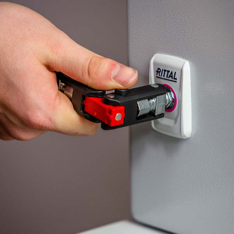 Chiave per quadro elettrico con doppio snodo