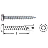 Spanplattenschraube Pan Head mit Pozidrive