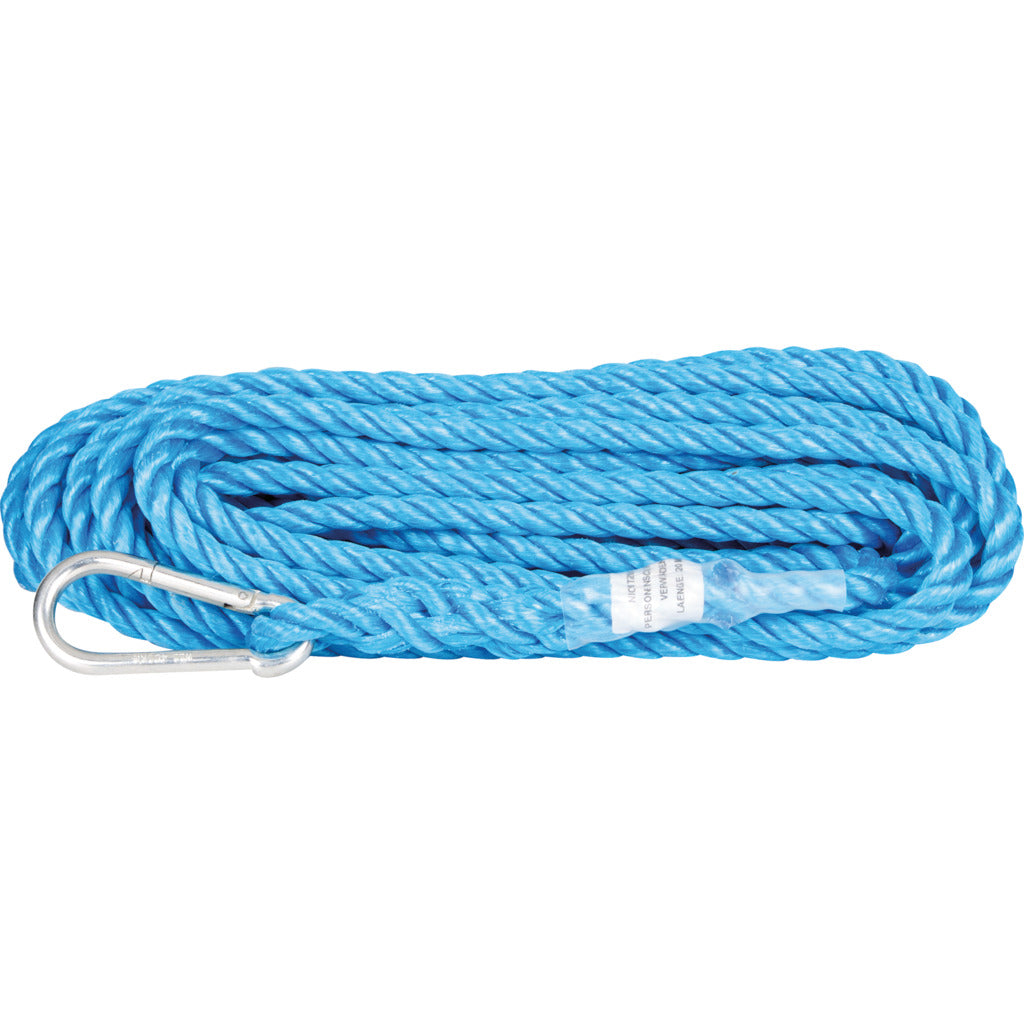Working leash made of polypropylene, twisted