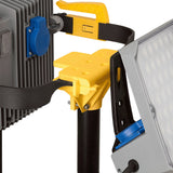 Treppiede universale per faretti da cantiere