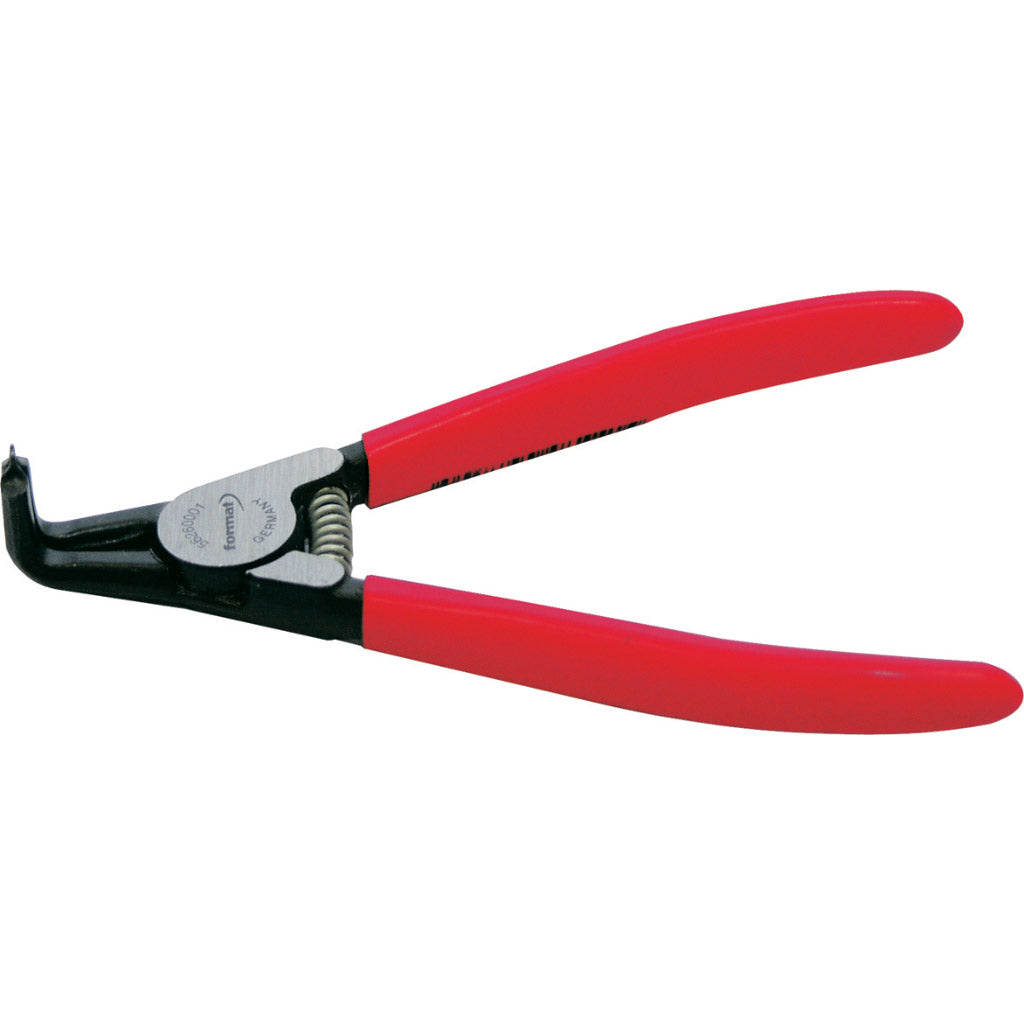 Pinza per anelli di sicurezza per anelli esterni, curva 5626