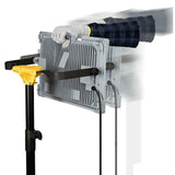 Treppiede universale per faretti da cantiere