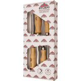 Set di sgorbie da 4 pezzi