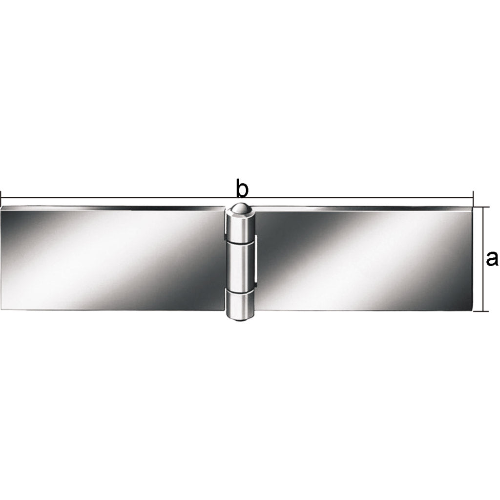 Box strap strong version / rolled and undrilled