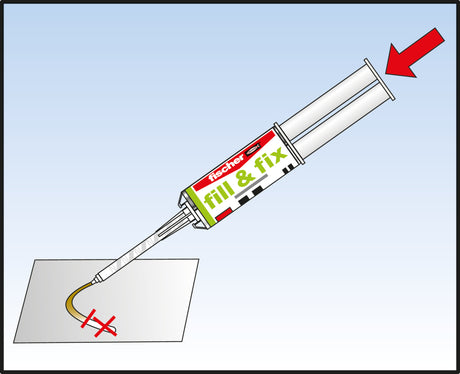 Flüssigdübel fill &amp; fix