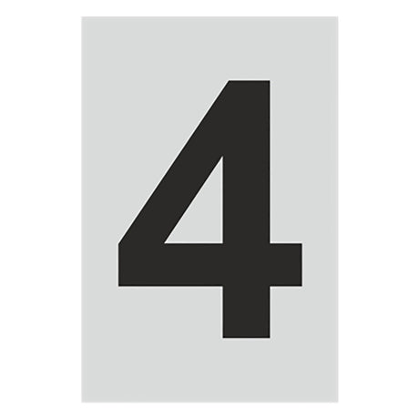Numero aspetto acciaio inossidabile