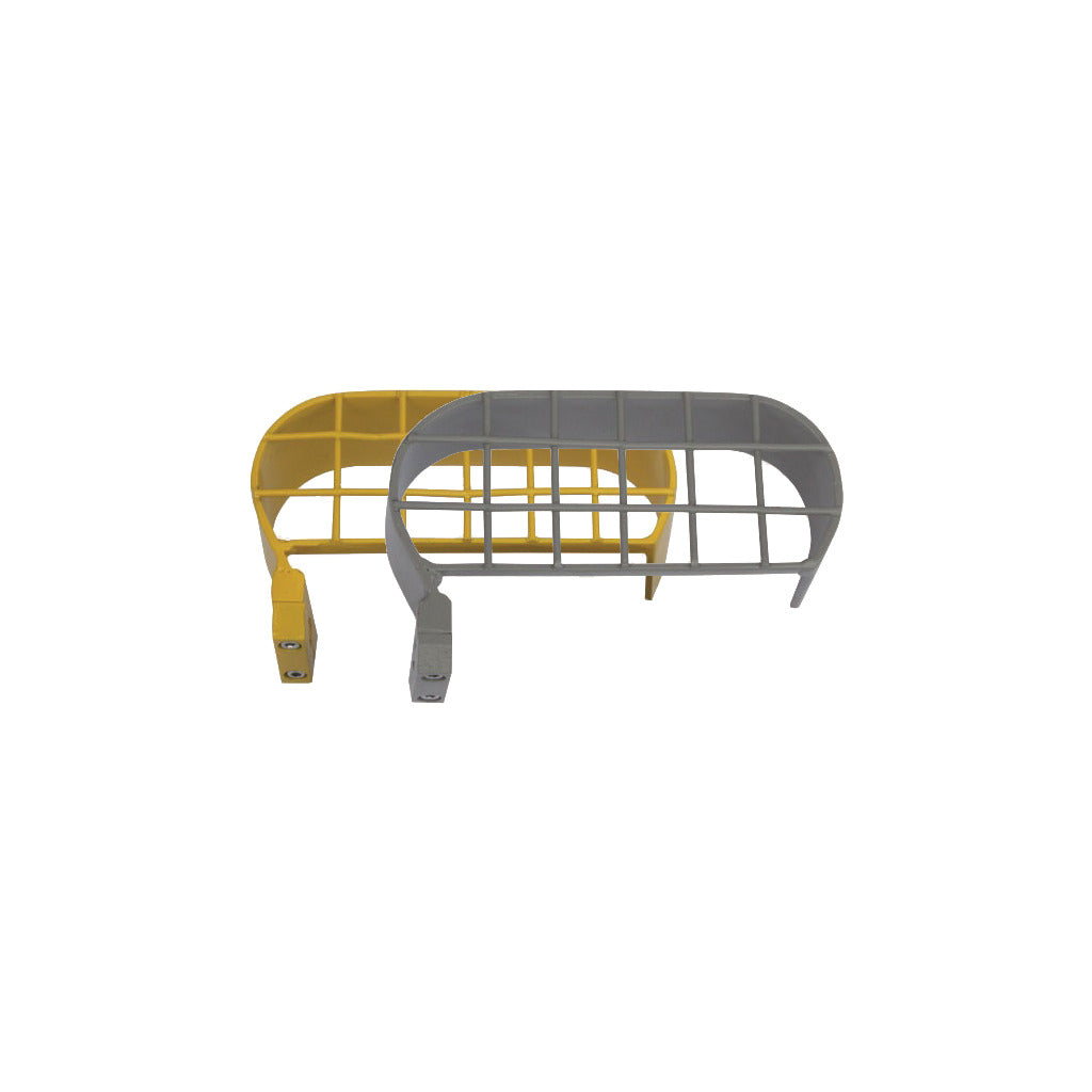 Pressure gauge protective grille