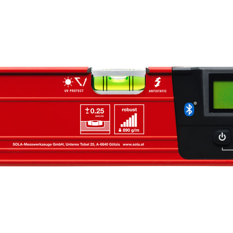 Elektronische Neigungs-Wasserwaage RED 60 Laser digital