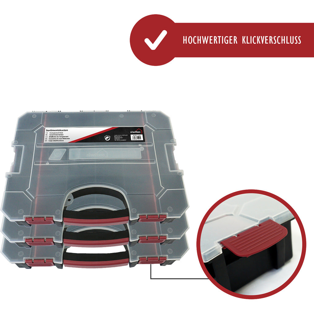 Scatola assortimento impilabile / vuota