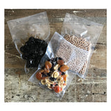 Vacuum bags with grooved structure