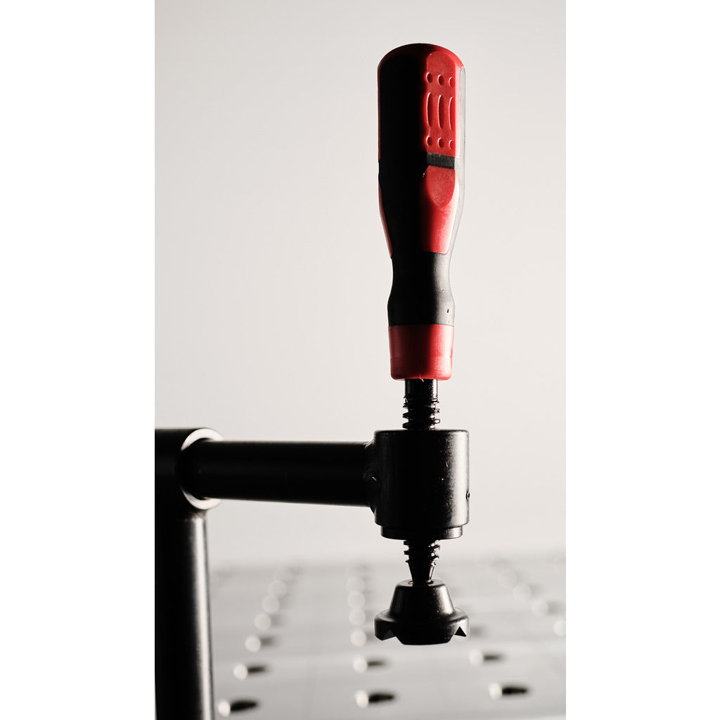 Welding table pipe screw clamp 180° / System 28
