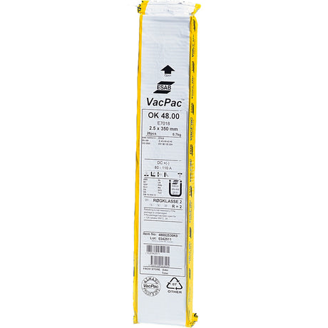 ESAB stick electrode OK 48.00