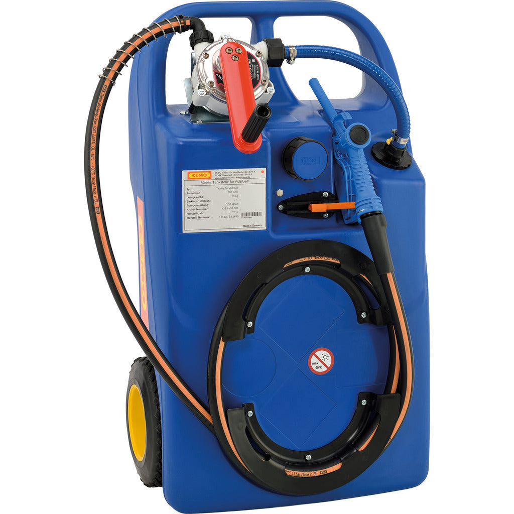 AdBlue® Trolley with crank pump